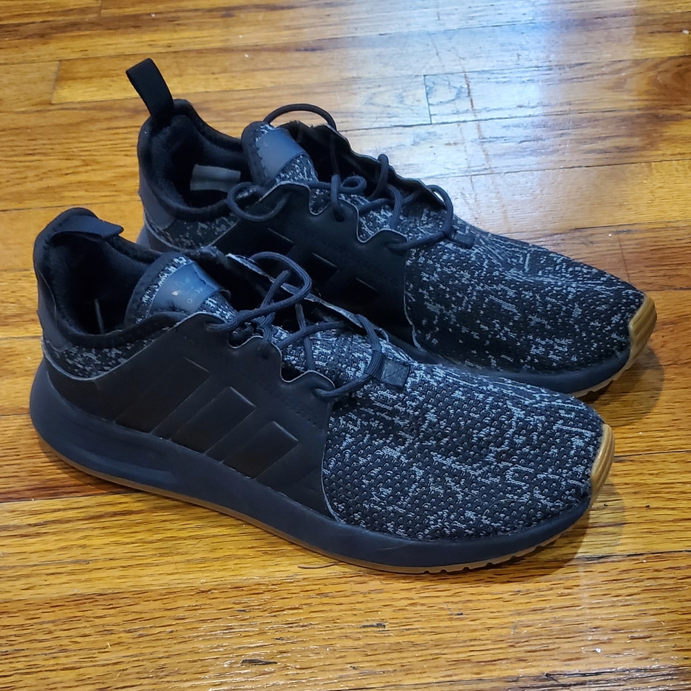 Adidas Black and Grey XPLR Sneakers